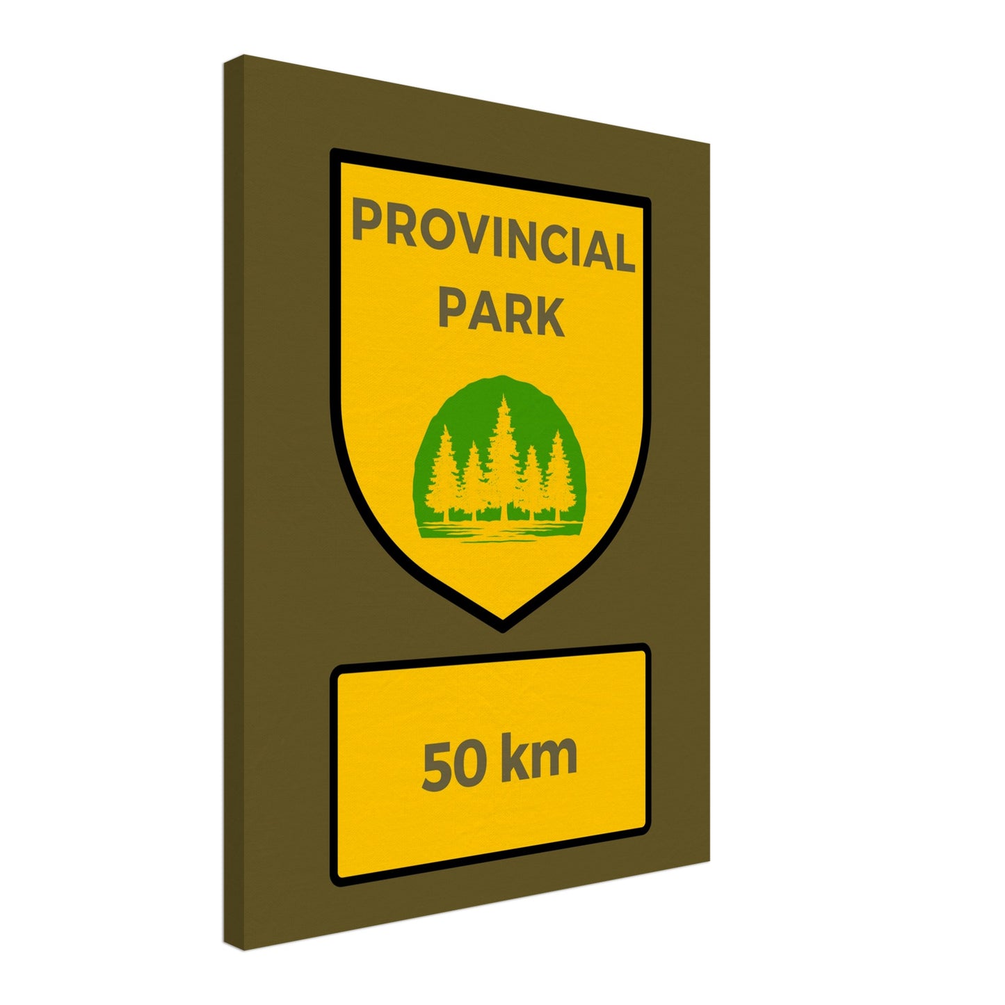 Provincial Park Sign