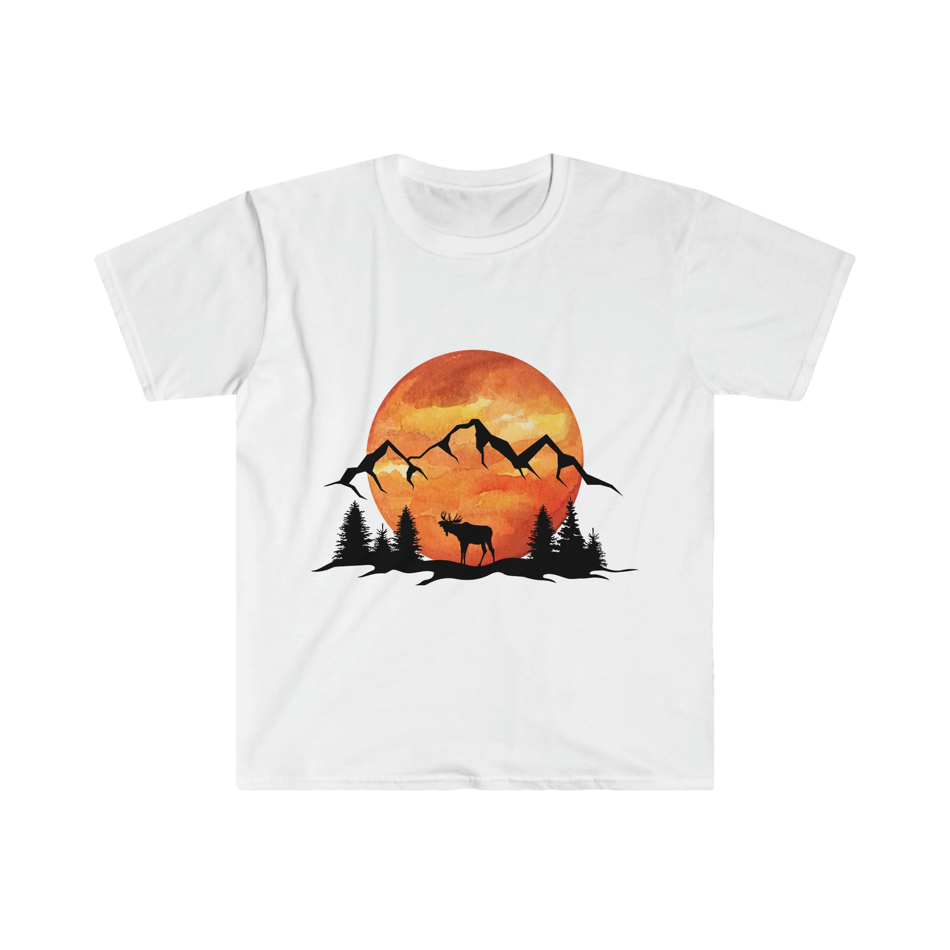 Strawberry Moon Over The Mountains - Urban Camper
