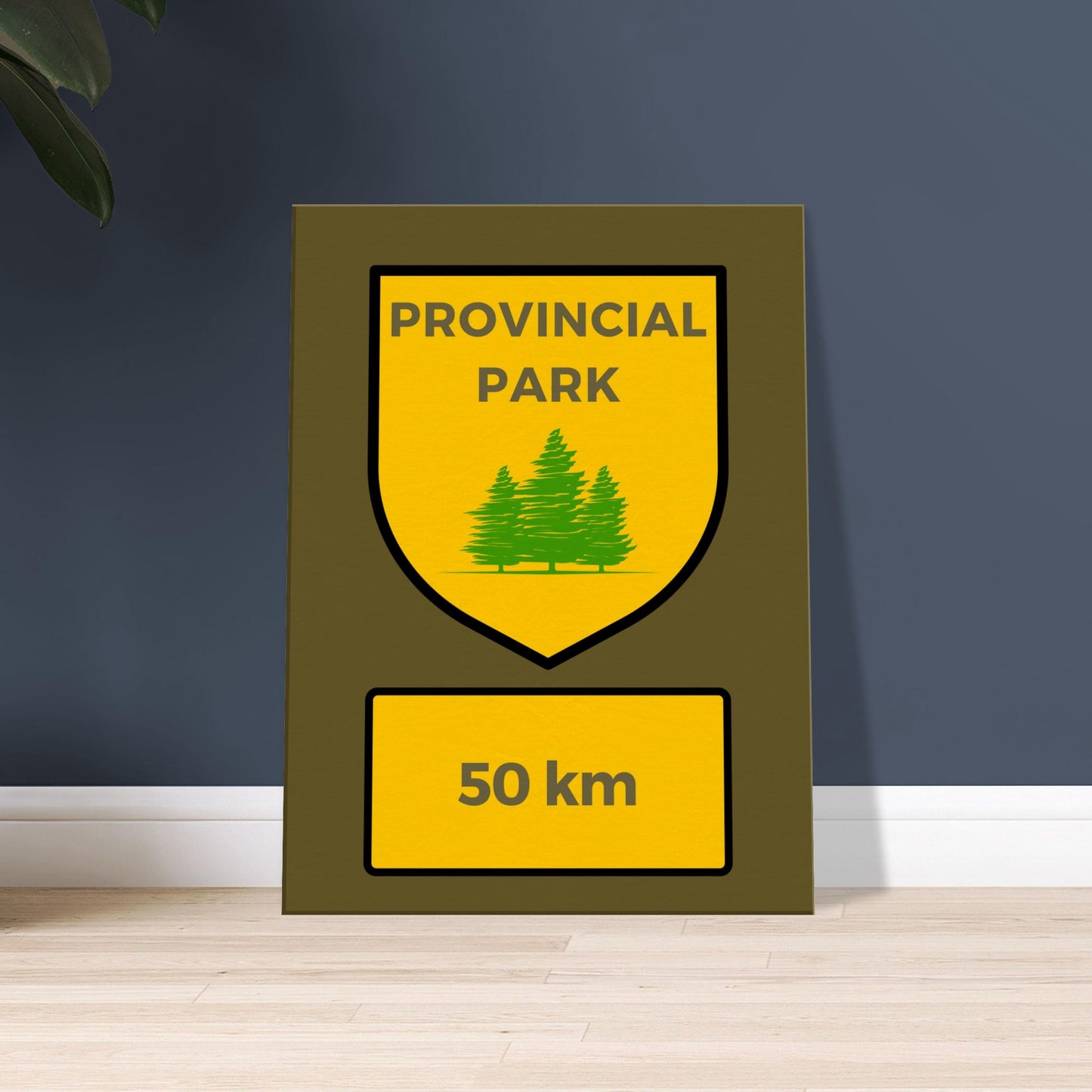 Provincial Park Sign